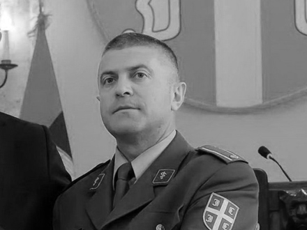 Major dr Saša Dimitrijević FOTO: Ministarstvo odbrane
