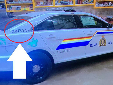 Vortman je koristio policijski automobil FOTO: EPA-EFE