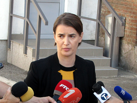 Premijerka: Vranje je lokalno žarište FOTO: D. Ristić/OK Radio