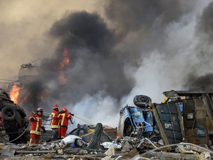Više od 100 ljudi je poginulo u ekslploziji FOTO: EPA-EFE