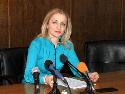 Zorica Jović, dosadašnja većnica za kulturu, informisanje i verska pitanja FOTO: D. Ristić/OK Radio