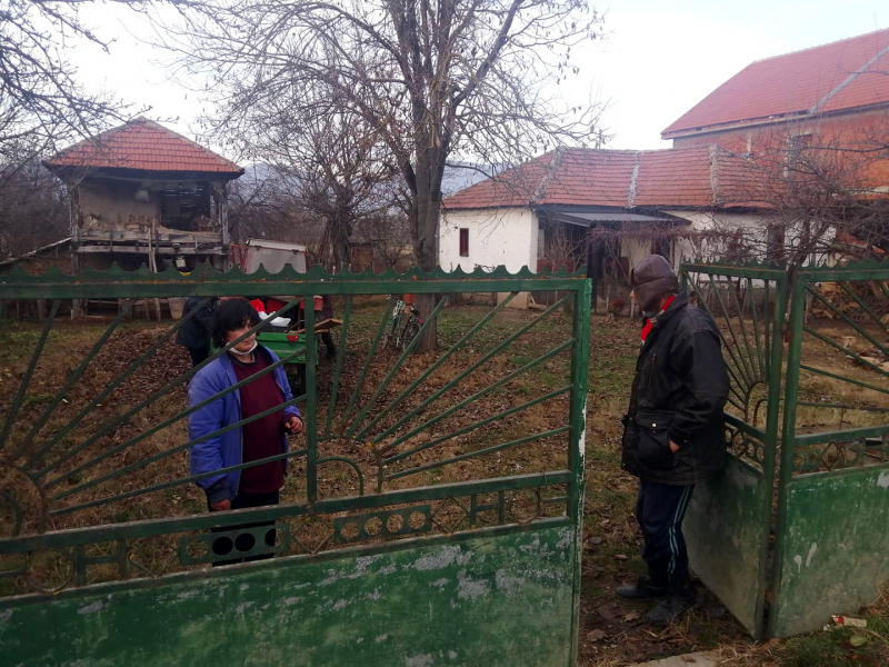 Kuća u kojoj je pronađeno telo žene FOTO: S.Tasić/OK Radio