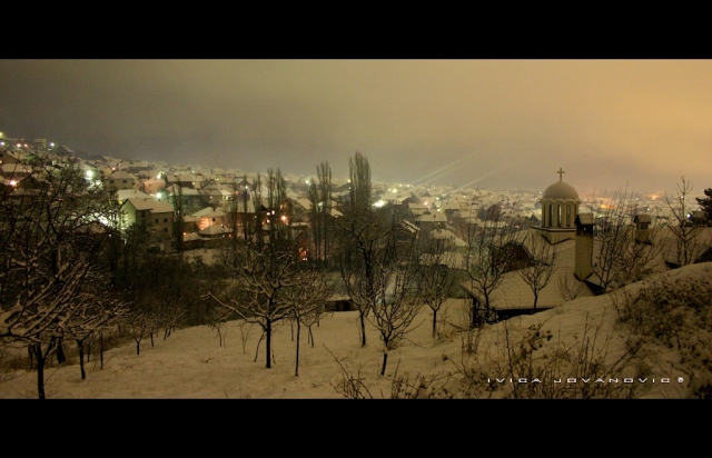 Vranje noću (autor fotografija Ivica Jovanović)