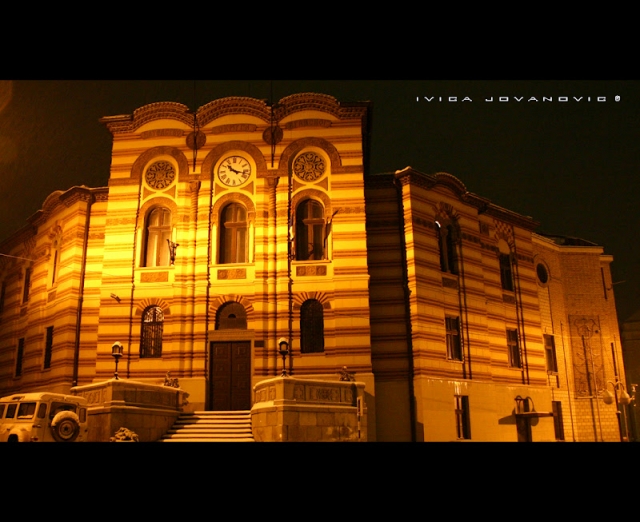 Vranje noću (autor fotografija Ivica Jovanović)