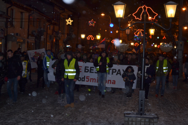 Protesti u Vranju: Vranje bez straha