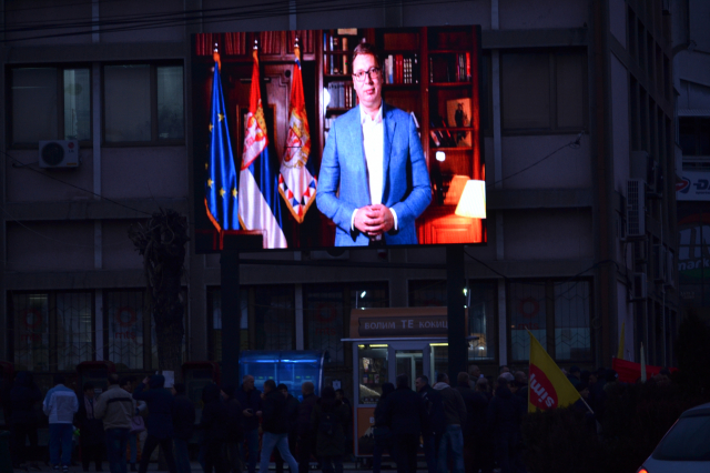 Miting predsednika Srbije Aleksandra Vučića Budućnost Srbije