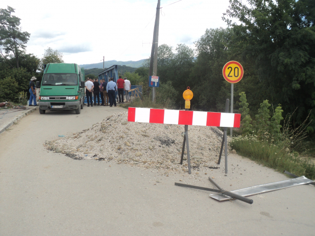 Vranjska Banja radovi na mostu