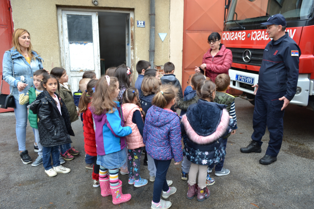 Dan zaštite od požara, edukacija predškolaca