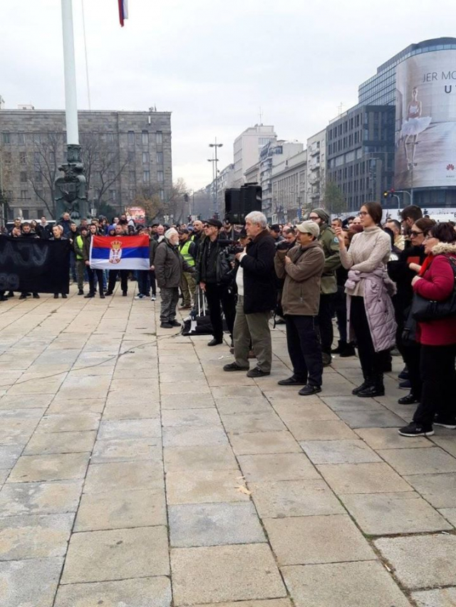 Veterani, protest, Beograd