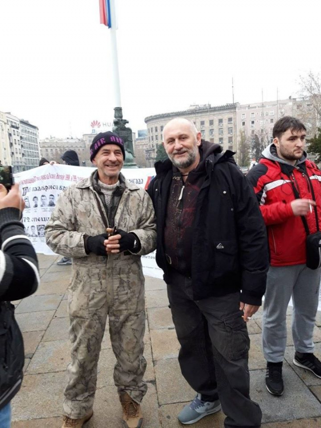 Veterani, protest, Beograd