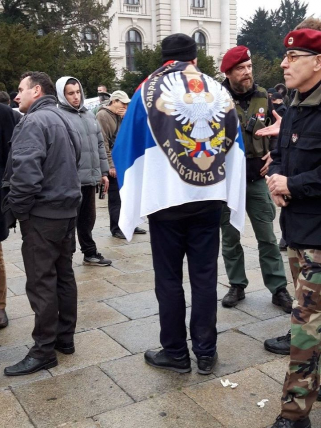 Veterani, protest, Beograd