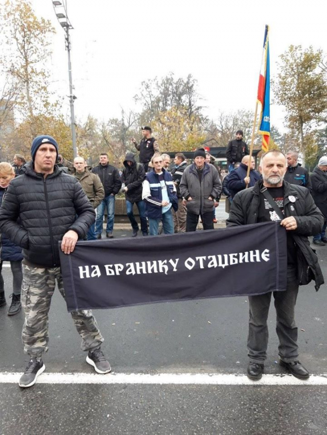 Veterani, protest, Beograd