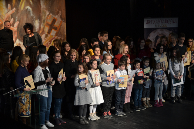 SVETI SAVA-rezanje slavskog kolača