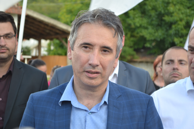 Ritejl park Vranje-polaganje kamena temeljca