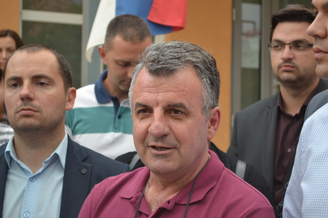 Ritejl park Vranje-polaganje kamena temeljca