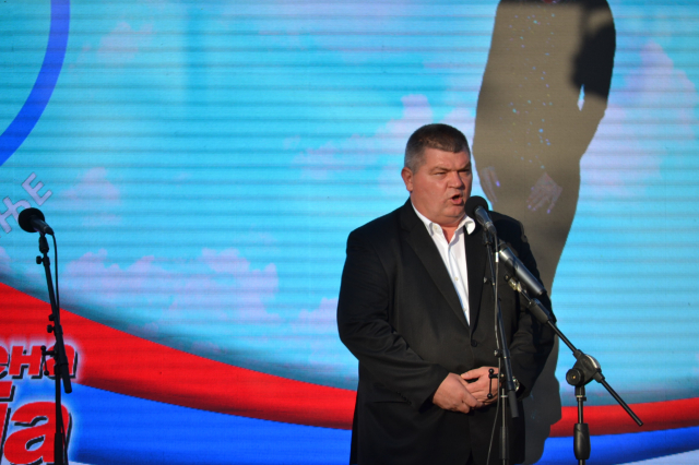 Ritejl park Vranje-polaganje kamena temeljca