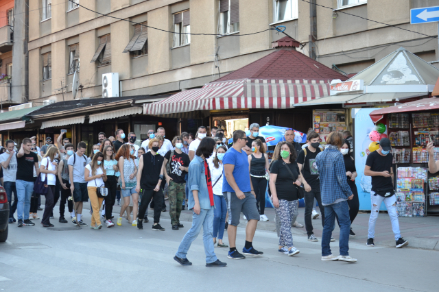 NArodni protest-Vranje dan drugi