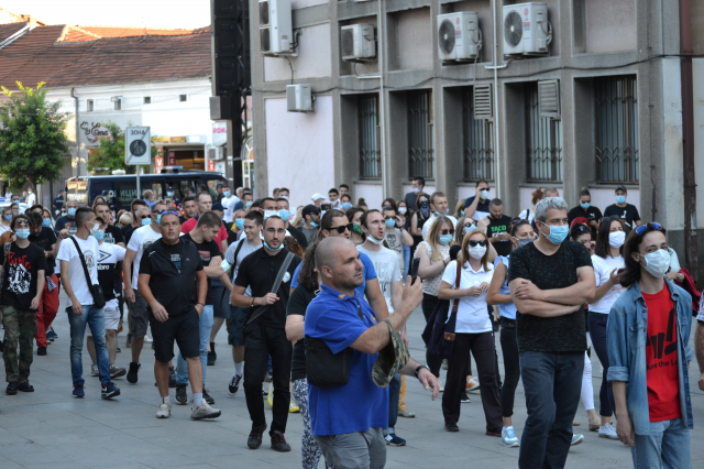 NArodni protest-Vranje dan drugi