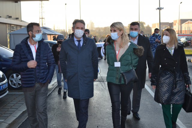 Ministarka privrede Anđelka Atanasković u 