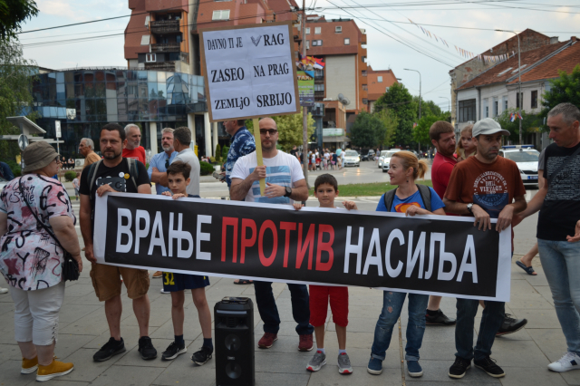 Treći skup Vranje protiv nasilja