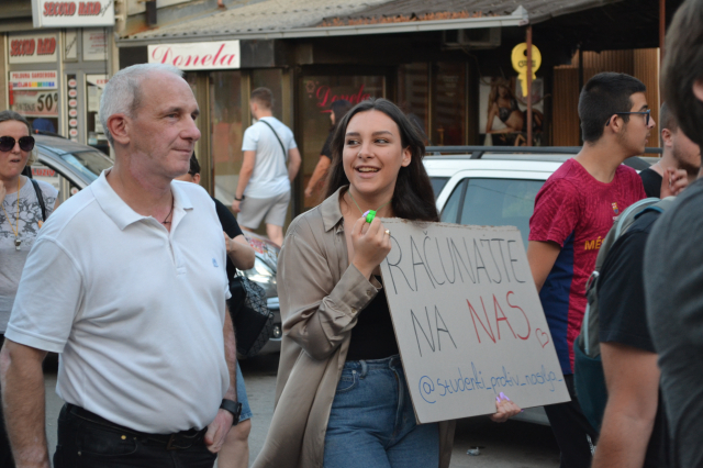 Peti protest protiv nasilja u Vranju