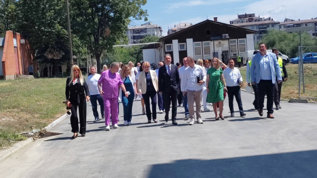 Ministarka Grujičić poseta vranjskoj bolnici