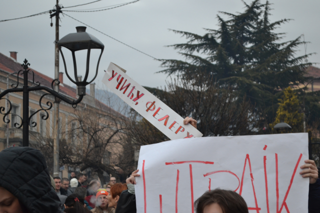Generalni štrajk u Vranju