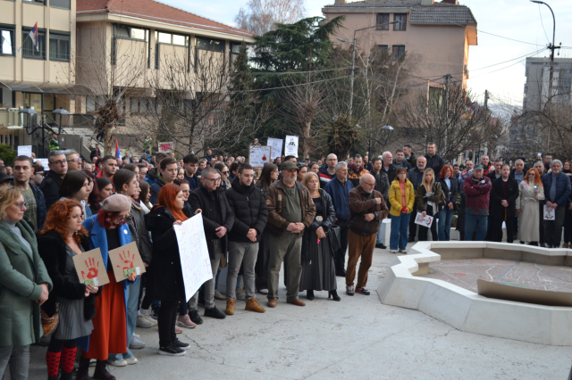 Protest u Vranju