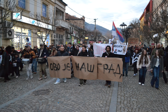Protest u Vranju