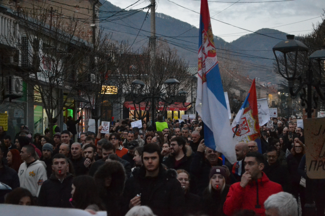 Protest u Vranju
