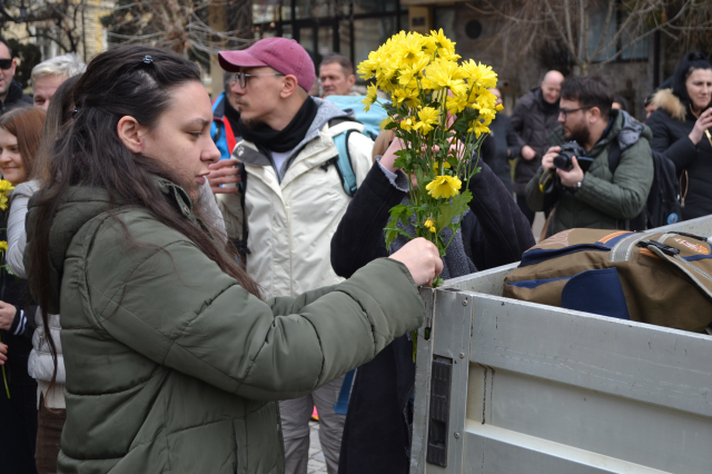 Ispraćaj studenata u Niš