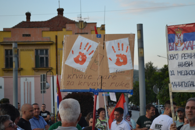 Protest u Vladičinom Hanu