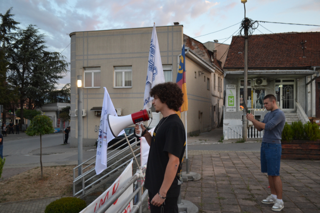 Protest u Vladičinom Hanu