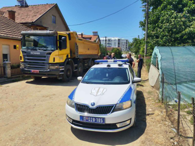 Pokušaj paljenja kamiona