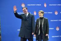 Miting predsednika Srbije Aleksandra Vučića Budućnost Srbije