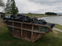 Ćišćenje Aleksandrovačkog jezera pred Uskrs 2019.