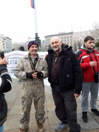 Veterani, protest, Beograd