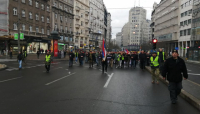 Veterani, protest, Beograd