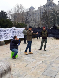 Veterani, protest, Beograd