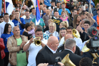 Jedinstvena Srbija-predizborni miting u Vranju