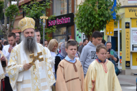 Patrijarh Porfirije na slavi Eparhije vranjske