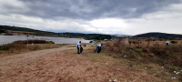 Akcija čišćenja obale Aleksandrovačkog jezera