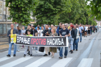 Drugi protest Vranje protiv nasilja