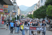 Drugi protest Vranje protiv nasilja