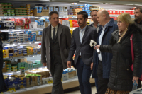 Poseta ministra Momirovića Leon marketu
