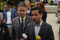 Poseta ministra Momirovića Leon marketu