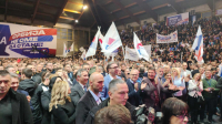 Miting SNS, Obraćanje Vučića