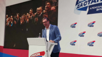 Miting SNS, Obraćanje Vučića