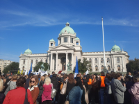 Prosvetni štrajk u Beogradu