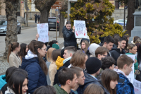 Ispraćaj studenata u Niš